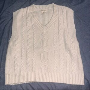 Jessica Simpson Cream Knit Top